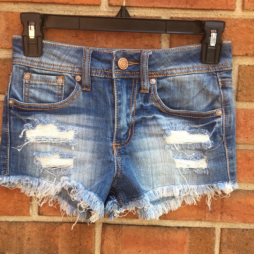 Dollhouse Distressed Faded Frayed Shorts